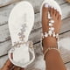 thumbnail image 1 of WILLBEST Sandalias De Plataforma Zapatos De Playa Zapatillas De Mujer Sandalias Planas De Una Sola Pieza Para Vacaciones En La Playa 1032, 1 of 9