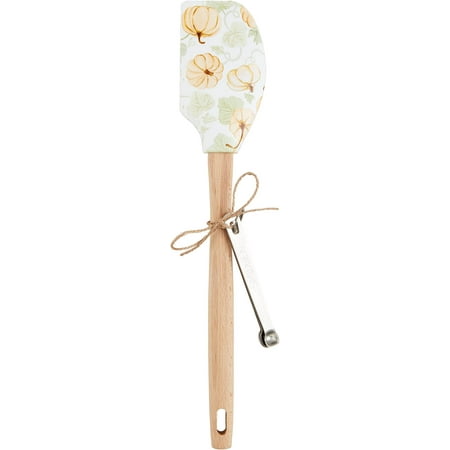 

Mud Pie Thanksgiving Set spatula 12 1/2 | spoons 4 1/4 Gather Pumpkin