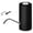 Black, variant on Water Dispenser for 5 Gallon Bottle, Electric Water Pump for 5 Gallon Jug with Switch and USB Charging, Portable Automatic Water Jug Dispenser for Camping, Travel, Kitchen, Office(Black,2.6x2.6x5")