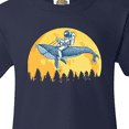 thumbnail image 4 of Inktastic Astronaut Space Whale Moon Youth T-Shirt, 4 of 5