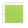 thumbnail image 3 of JAM Paper Medium Lunch Napkins, 6 1/2 x 6 1/2, Lime Green, 40/Pack, 3 of 4