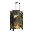 thumbnail image 3 of Fotbe Dinosaur Bald Eagle Luggage Cover Protector,Suitcase Protector,Scratch and Dirt Resistant,Fits 18-32 Inch Luggage-Medium, 3 of 9