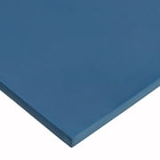 Metal Detectable FDA Buna-N Rubber Sheet with Acrylic Adhesive - 60A - 3/16" Thick x 24" Wide x 24" Long
