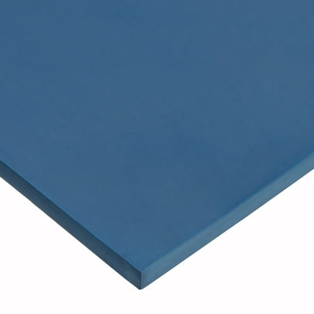 Metal Detectable FDA Silicone Rubber Sheet with High Temp Adhesive - 60A - 1/4" Thick x 12" Wide x 12" Long