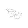Genuine OE Nissan Cup Holder - 96965-1KK0A