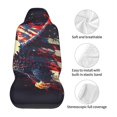 thumbnail image 5 of Sikiie Watercolor Bald Eagle Car Seat Protector 2 Pack Car Seat Cushion Mat, Car Seat Covers for SUV, Truck, Van, 5 of 7
