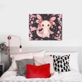 thumbnail image 4 of Kdxio Cute Axolotl Sakura Blossoms Pattern Canvas Wall Art for Living Room Wall Decor for Bedroom Bathroom Modern Framed Canvas Art Prints Ready to Hang,Horizontal, 4 of 6