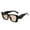 Brown, variant on Sunglasses Womens Ac Trendy Classic Square 70S 80S 90S Vintage Shades Double Bridge Aviators Multicolor One Size