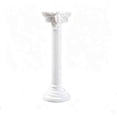 thumbnail image 2 of Set of 3 White Resin Roman Column Candle Holders | Classic Vintage Pillar Candlestick for Wedding, Table Centerpiece & Home Decor, Greek Style Candlestick for Candles, 2 of 7