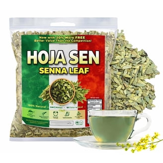 3-PACK Nuestra Salud Hojas de Sen/ Senna Leaves- Natural Laxative
