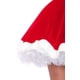 thumbnail image 3 of Conjunto de disfraz de 2 piezas de señora Claus - Vestido con capucha de terciopelo y cinturón para Navidad$Disfraz de Papá Noel Traje de Papá Noel para mujer Costo del vestido de lujo navideño, 3 of 3