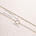 thumbnail image 3 of Colgante de collar de corazón en capas TANGJMXG Gargantilla de oro chapado en 18k para mujeres, 3 of 5