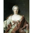 thumbnail image 2 of Jean-Marc Nattier 20x24 Gold Ornate Framed and Double Matted Museum Art Print Titled - Portrait of Anna Elisabeth Read (1749), 2 of 4