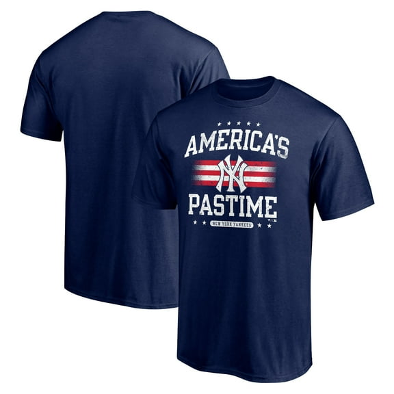 Men's Navy New York Yankees Team America's Pastime T-Shirt