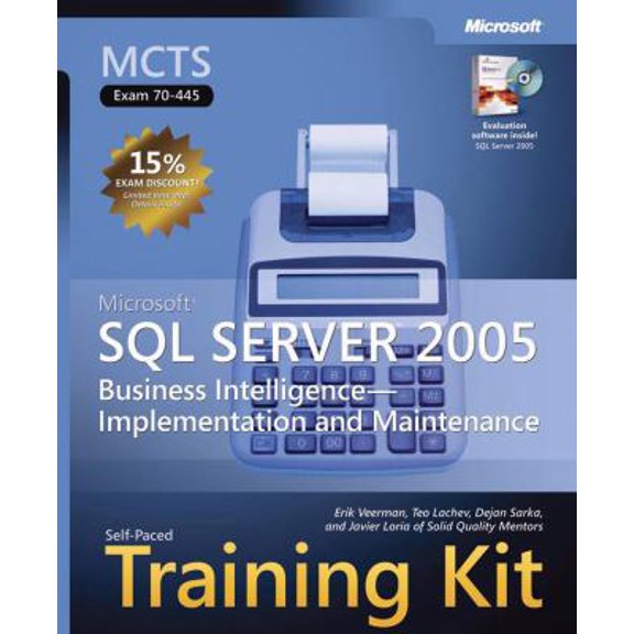 Pre-Owned MCTS Self-Paced Training Kit (Exam 70-445): Microsoft SQL Server 2005 (Paperback) 0735623414 9780735623415
