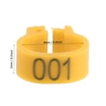 thumbnail image 3 of Anillos Para Patas 100PCS/Bolsa 8MM 001-100 Letra De Plástico Numerada, 3 of 8