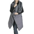 thumbnail image 2 of USB Heated Blanket Wearable Electric Blanket Heating Shawl Battery Heated Throw With 6 Heating Levels Warming Wrap For Home Office Washable Wraps shawl wraps for women Multicolor, 2 of 5