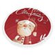 thumbnail image 2 of Falda de árbol de Navidad con encaje y flecos, letrero de hojalata con texto "Merry Christmas", muñeco de nieve, reno, Papá Noel, camión, pintura, placa vintage, letrero de metal, falda de árbol, 2 of 7