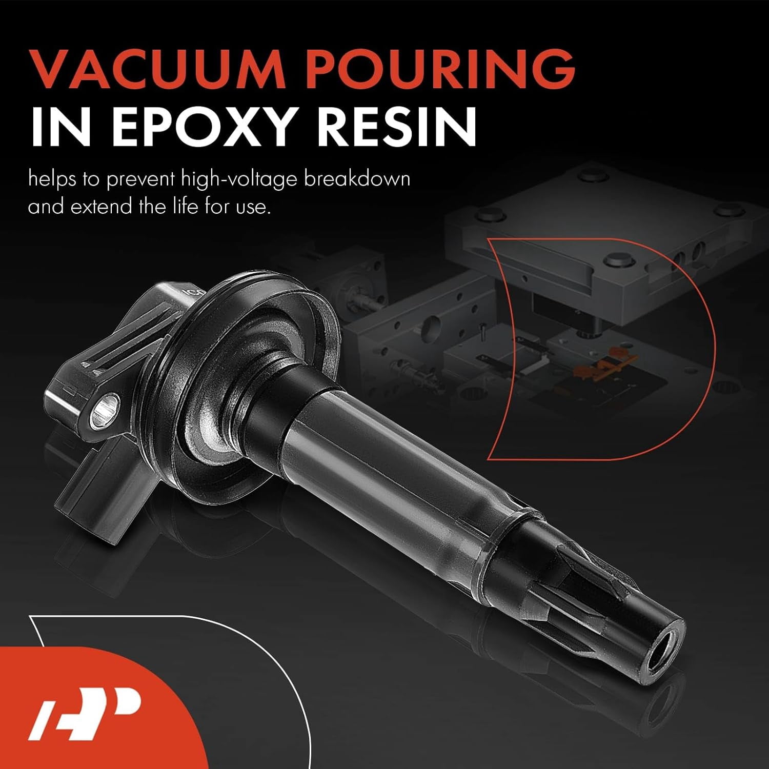 A-Premium Ignition Coils Pack Replacement for Ford Explorer F-150 Edge Fusion Mustang Taurus Lincoln MKS MKX MKT MKZ Sable 3.5L 3.7L UF-553 6-PC Set Fits select: 2011-2017 FORD EXPLORER XLT