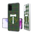 thumbnail image 2 of Portland Timbers Galaxy Plaid Clear Case, 2 of 5