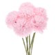 thumbnail image 1 of Uxcell Flores de Bola de Crisantemo Artificial, Ramos de Seda de Hortensia Falsos para el Hogar/Boda Rosa Claro, 1 of 1