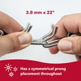 thumbnail image 5 of Herm Sprenger Ultra-Plus Prong Dog Training Collar, Chrome, 3.8 mm x 22" Neck Size; 24" Chain Length, 5 of 8
