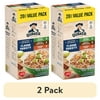 (2 pack) Quaker Instant Oatmeal, Flavor Variety Value Pack, 20 Packets (8 Apples & Cinnamon, 8 Maple & Brown Sugar, 4 Cinnamon Spice)