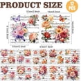 thumbnail image 2 of 12 Sheets Music Flower Rub on Transfer Vintage Flowers Rub on Transfer Stickers Spring Summer Rub on Decal Stickers for Wood Paper Furniture DIY Crafts 5.5 x 5.5 Inches, 2 of 9