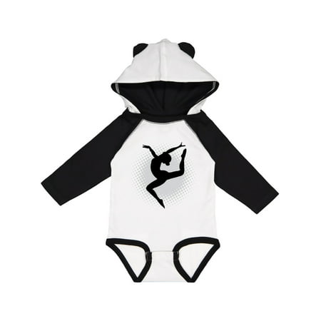 

Inktastic Ballet Dancer Silhouette Ballerina Gift Baby Girl Long Sleeve Bodysuit