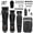 black, variant on LQT Professional 5 in 1 Hair Clippers for Men, Zero Gap T-Blade Trimmer, Beard Trimmer, Electric Shaver, Nose Trimmer, Cordless Rechargeable Barber Kit with LED Display, USB Charging, Gift for men