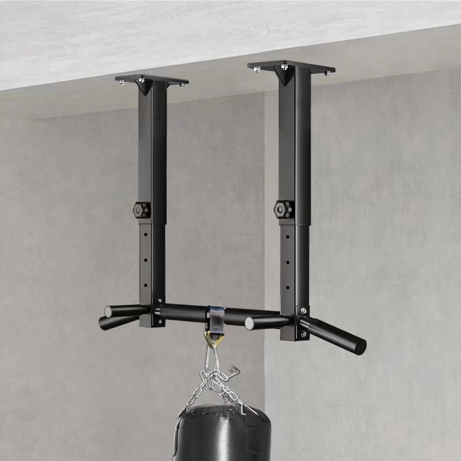 Heavy-Duty Ceiling Mounted Pull Up Bar for Home Gym - 600 Lbs Capacity