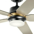 thumbnail image 3 of 300059SBK Kichler Lighting Maeve - 52 Inch Ceiling Fan with Light Kit-Black Finish, 3 of 6