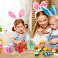 thumbnail image 2 of Huevos Decorativos Diy De Pascua, Juguetes Artesanales Hechos A Mano, Huevos Creativos, Juguete De Pintura Para Niños, Decoración De Pascua sonducket HA040411-05, 2 of 6