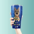 thumbnail image 3 of Autism Awareness German Shepherd Accept Understand Love 30oz Stainless Steel Tumbler Insulated Cup with Lid Alsatian Dog Lover Gifts - 12003, 3 of 5