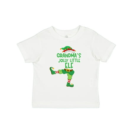 

Inktastic Christmas Grandma s Jolly Little Elf Gift Toddler Boy or Toddler Girl T-Shirt