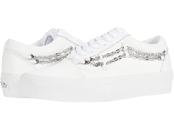 VANS FU OLD SKOOL PLATFORM Sneakers (Chain) True White / True White