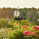 thumbnail image 4 of Flower Bicycle Iron Art Floor Insert Outdoor Courtyard Decoration Light Iron Art Insert Decoration, 4 of 9