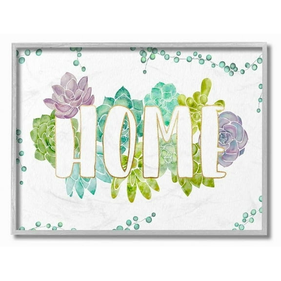 Stupell Home Décor Leaf Flowers Framed Art Print, by Ziwei Li