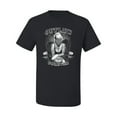 thumbnail image 2 of Outlaw Forever Biker Marilyn Monore | Mens Famous People Graphic T-Shirt, Black, Small, 2 of 3
