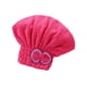 thumbnail image 1 of Yuarrent Gorro de baño de felpa envuelto para un secado rápido y cómodo del cabello, toalla para el cabello de secado rápido y fácil de Juegos de accesorios de baño Rosa roja 29*30, 1 of 6