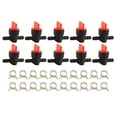 thumbnail image 3 of 10PCS 494768 698183 Fuel Shut Off Valve with Clamp for 1/4 inch Fuel Line Murray Lawn Tractor, 3 of 10