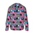 thumbnail image 4 of Xecao Hawaii Palms for Sun Shirt-A lightweight, hoodie-style long-sleeve UV protection garment designed for other outdoor activities., 4 of 9
