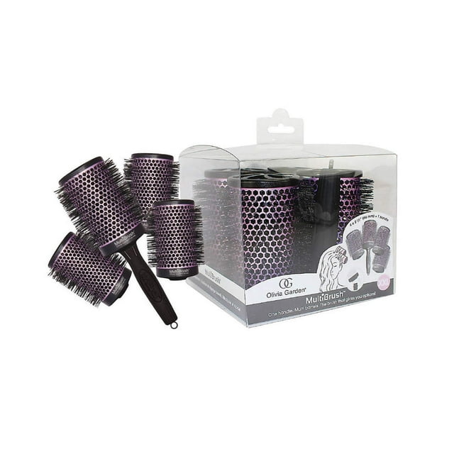 Juego de cepillos de pelo Olivia Garden Multibrush, desmontable, XXL, 5 piezas