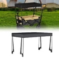 thumbnail image 5 of Awning Canopy for Wagon Attachment Removable with Rods,Wagon Sun Shades Cover,Awning Shade Cover (Wagon Not Included), 5 of 7