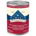 thumbnail image 1 of Blue Buffalo Recette Maison Dîner de Poisson et Patates Douces Nourriture Humide pour Chiens, Conserve 500g, 1 of 10