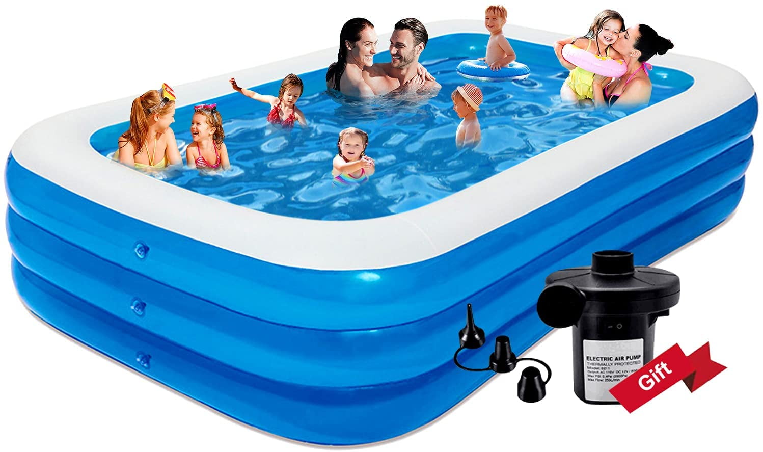 Inflatable Pool for Kids and Adults - 141