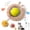 A, variant on Electric Plush Cat Toy Ball, Interactive Cat Toys for Indoor Cats,Motion Activated Automatic Moving Ball with Lights,Electric Self Rotating Ball with Chirping, Fluffy Tail and Bunny Ears
