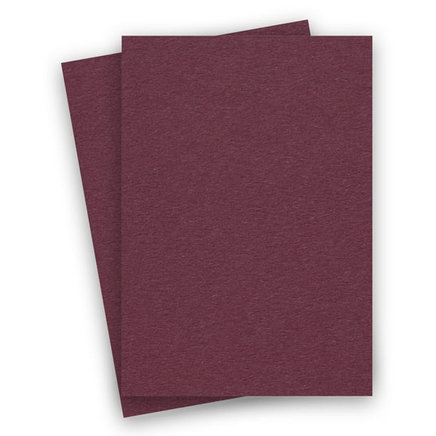 Basics BURGUNDY 8.5X14 (Legal) Paper 80C Cardstock 100 PK Quality