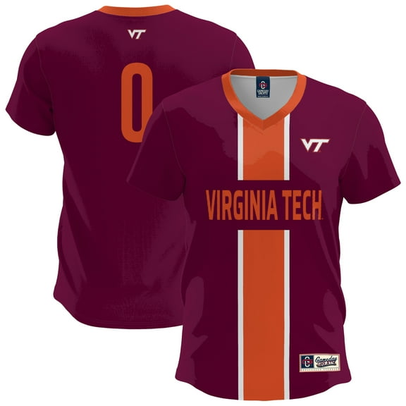 Youth GameDay Greats  Maroon Virginia Tech Hokies Lightweight Soccer Fashion Jersey