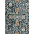 thumbnail image 2 of Luxe Weavers Traditional Moroccan Blue 8x10 Area Rug Floral Carpet for Bedrooms, 2 of 5